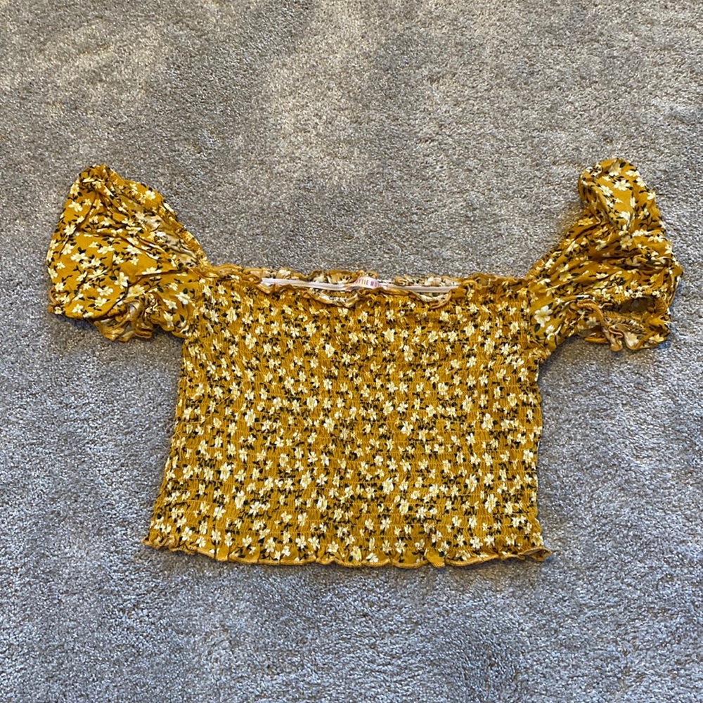 Floral Crop Top